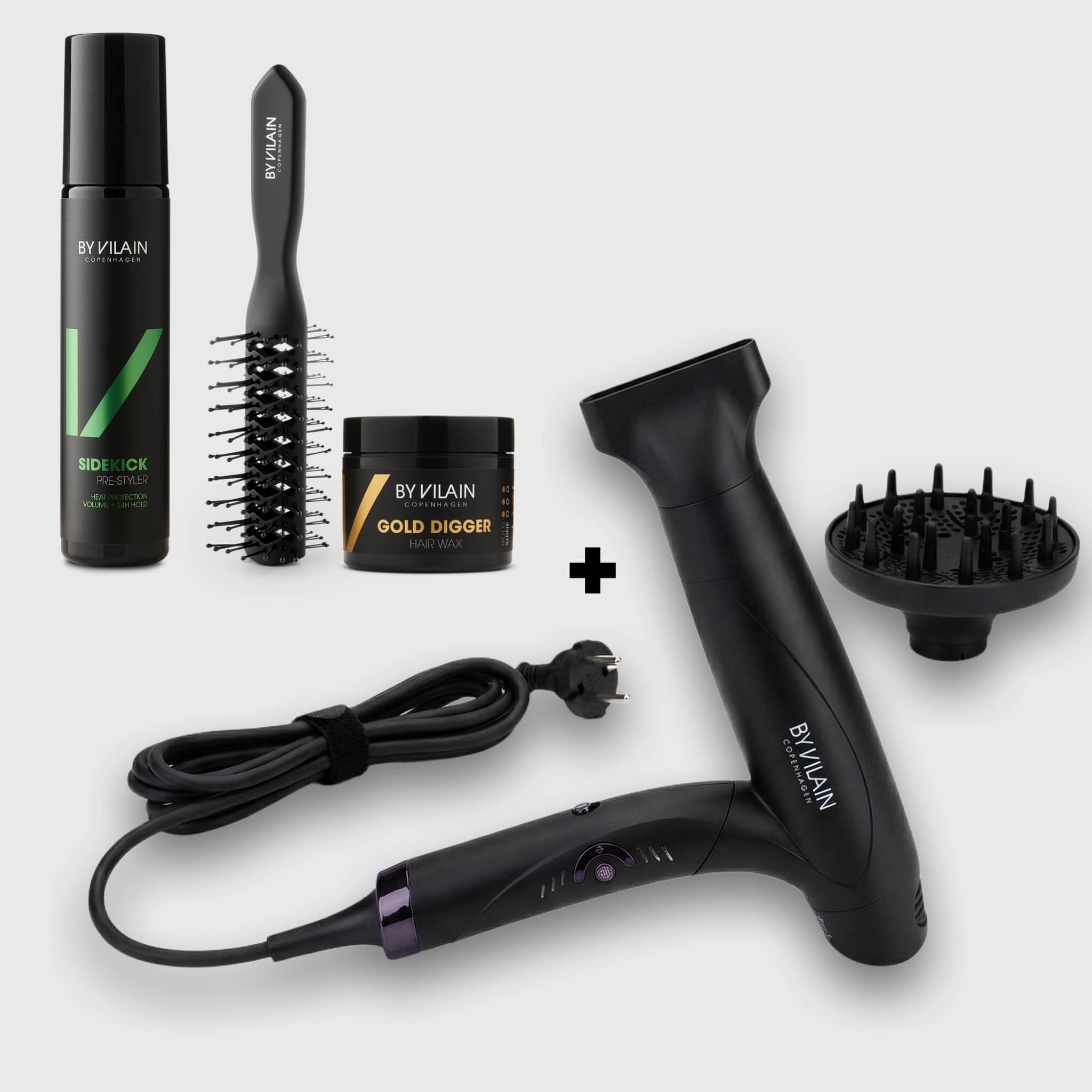 By Vilain  Hurricane Hair Dryer Kit (Pre-order)